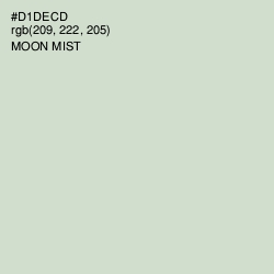 #D1DECD - Moon Mist Color Image